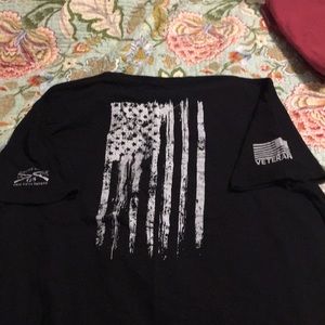 Grunt Style American Flag tee shirt mens xl